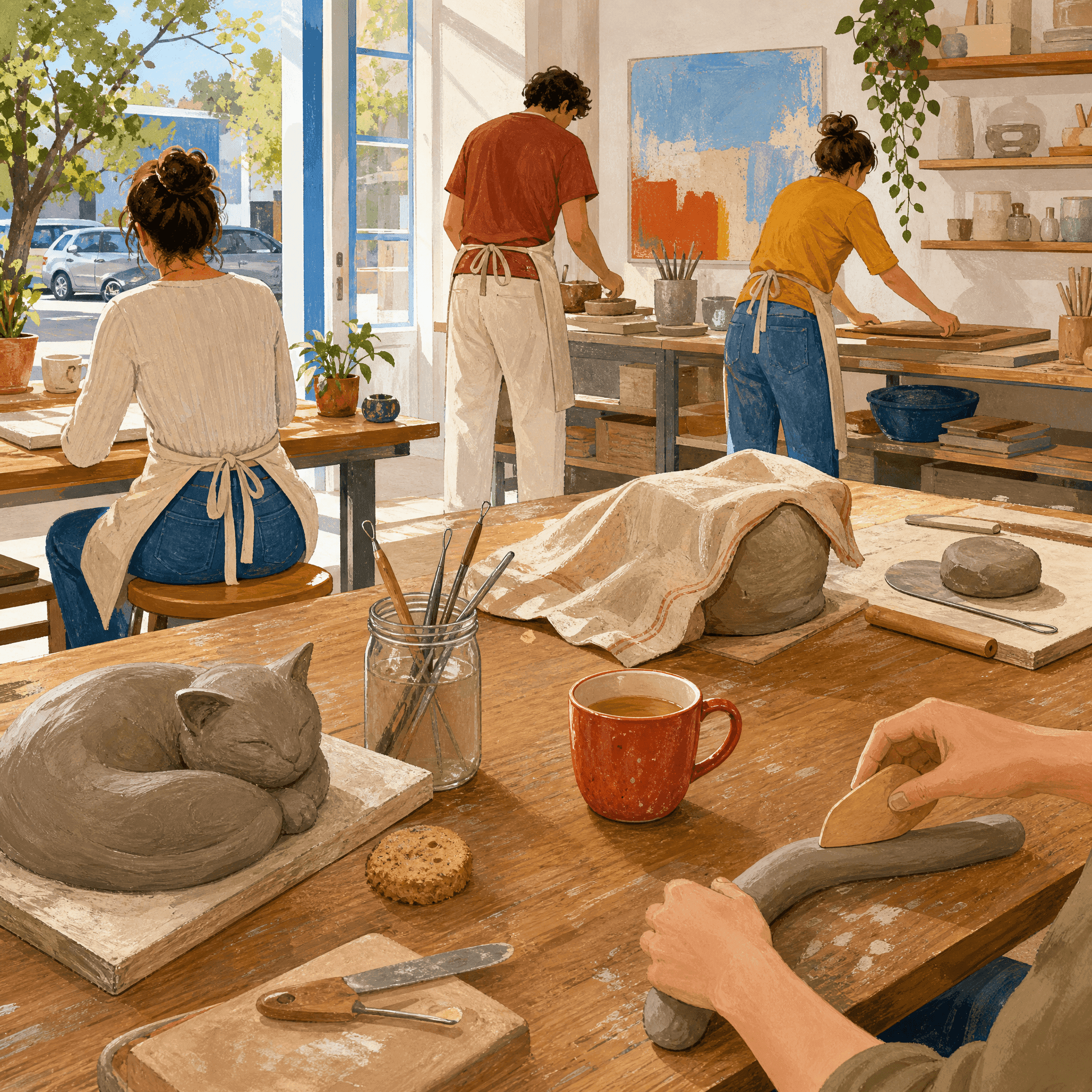 Sculpture Clay Modeling