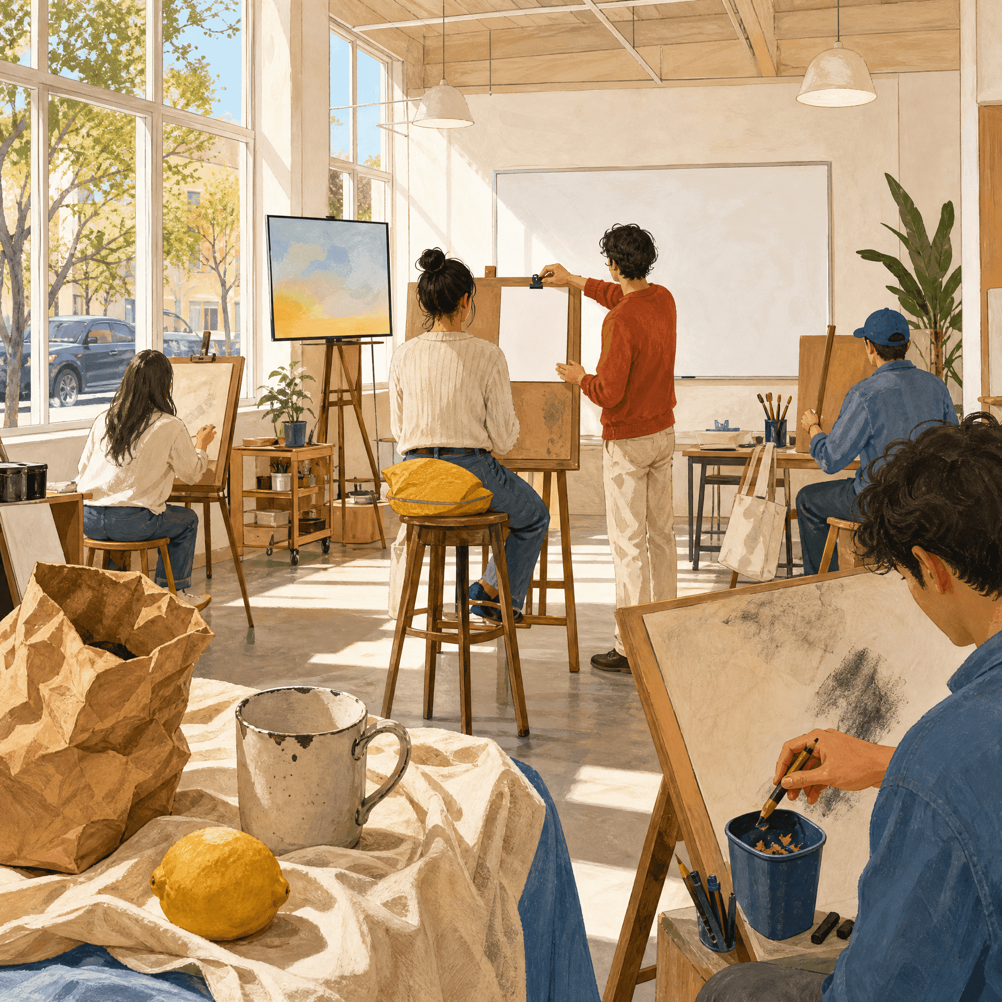 Sketching Art Class
