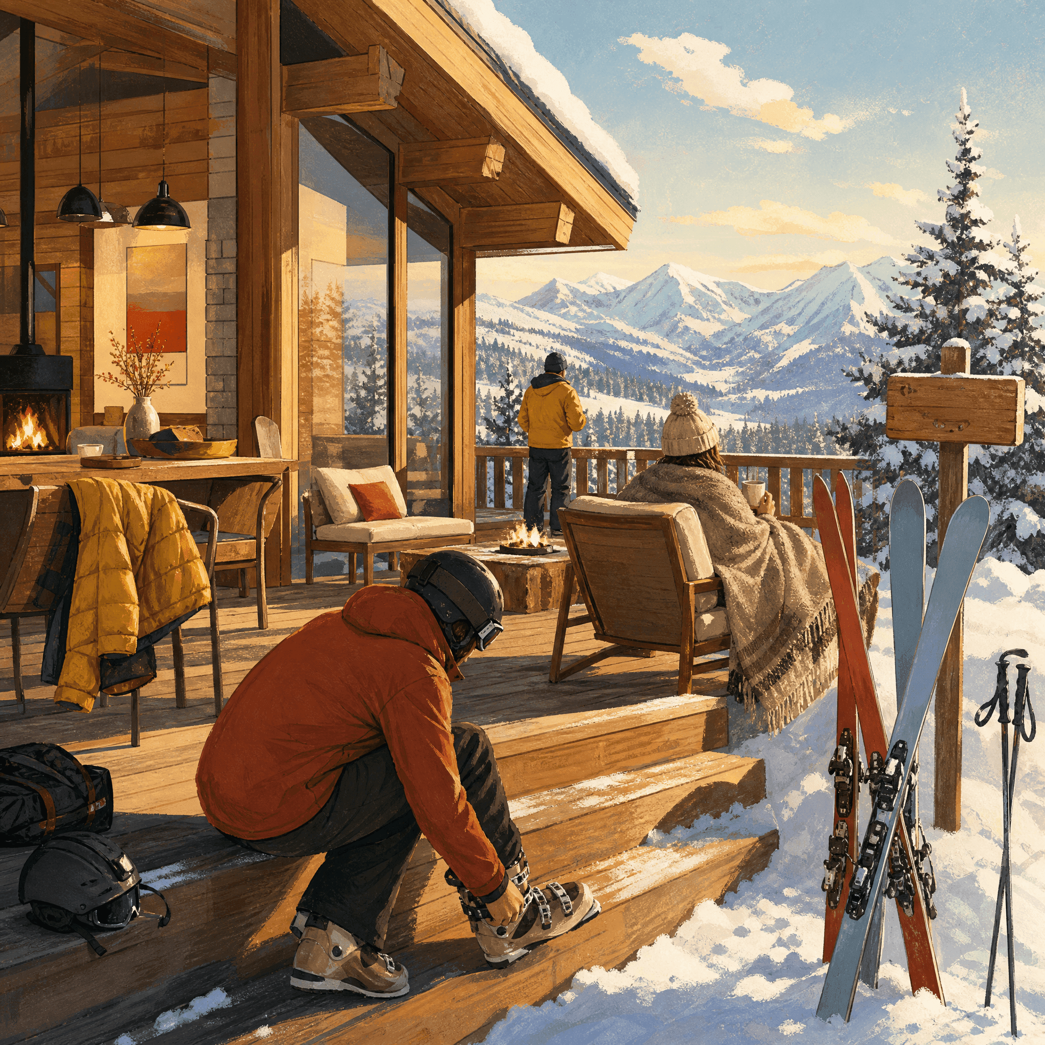 Ski Slope Weekend