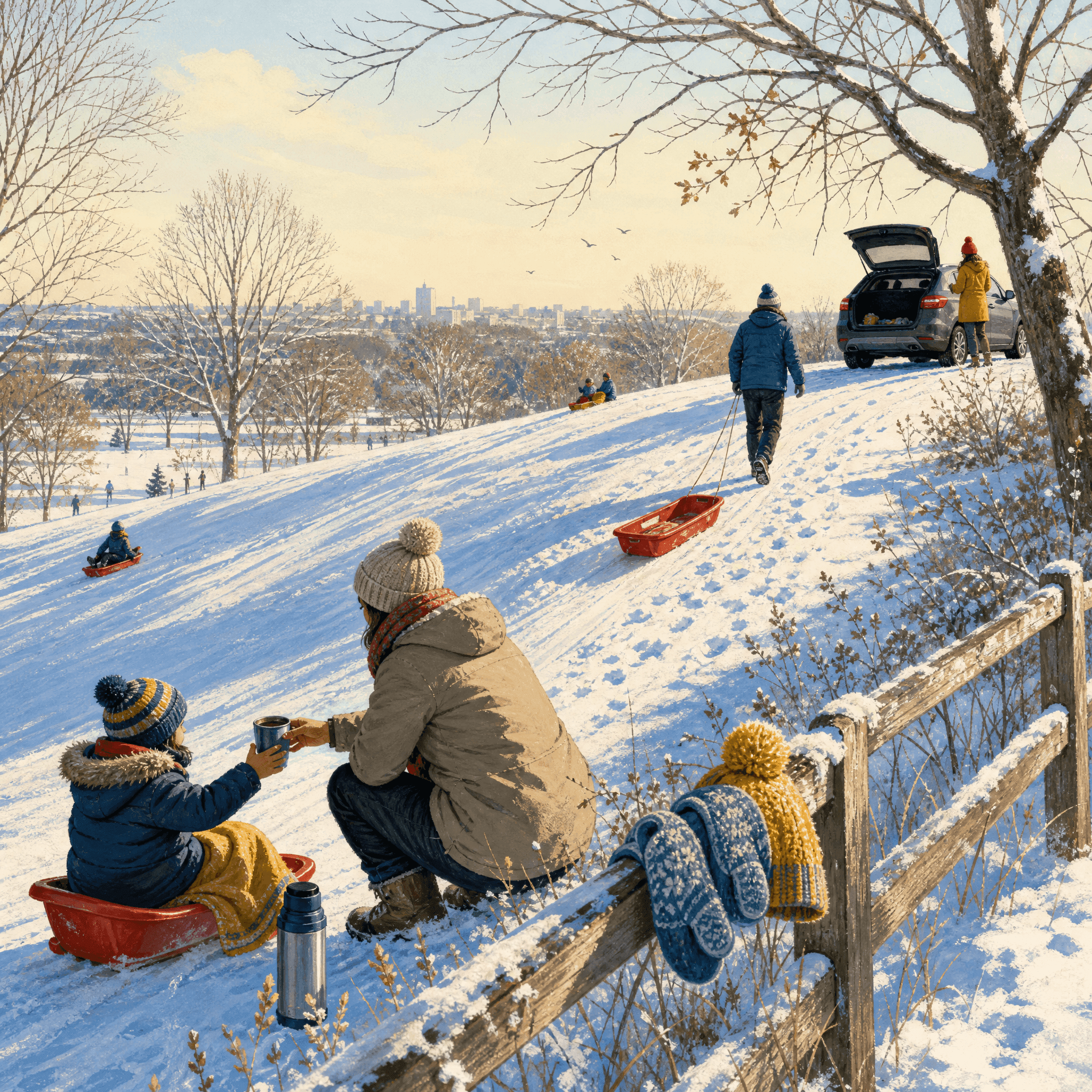Sledding Adventure Day