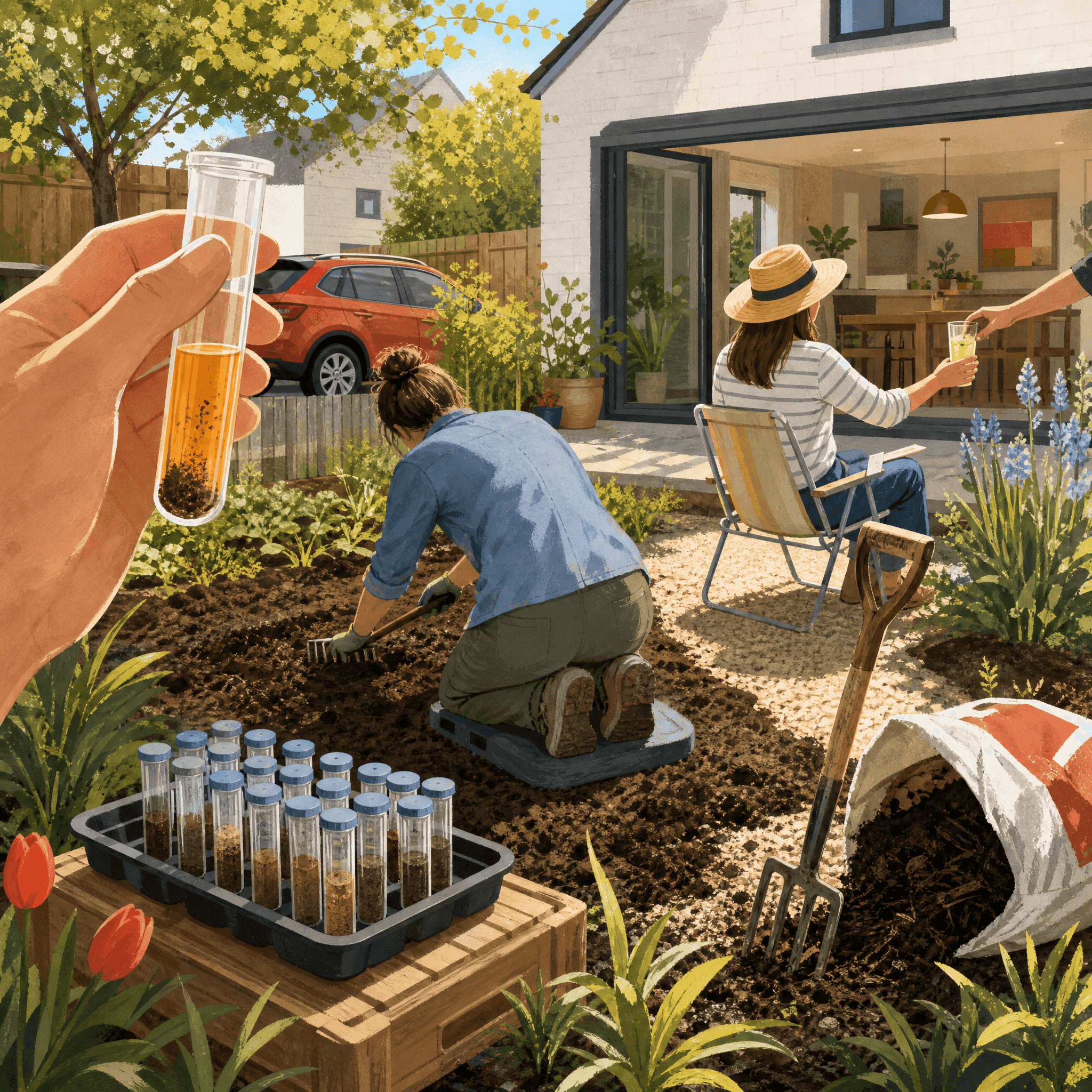 Soil Testing and Amending