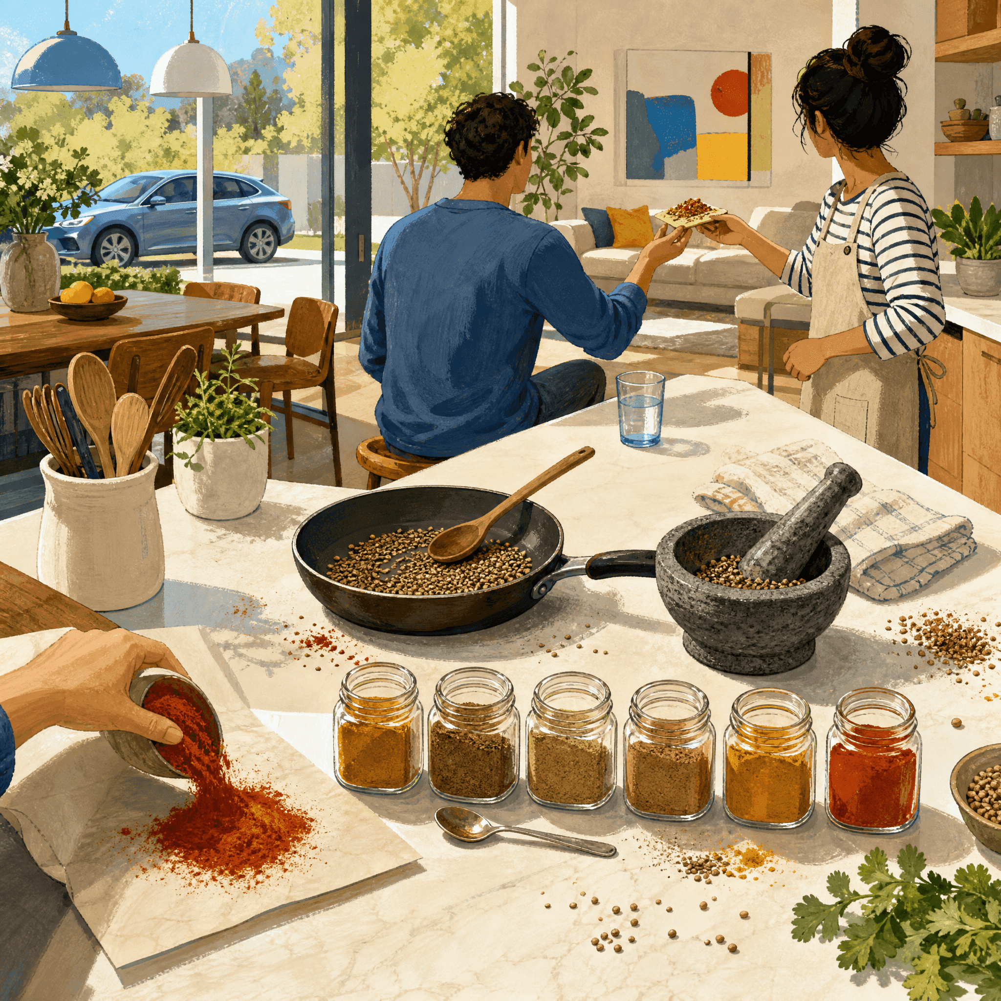 Spice Blending Experiment