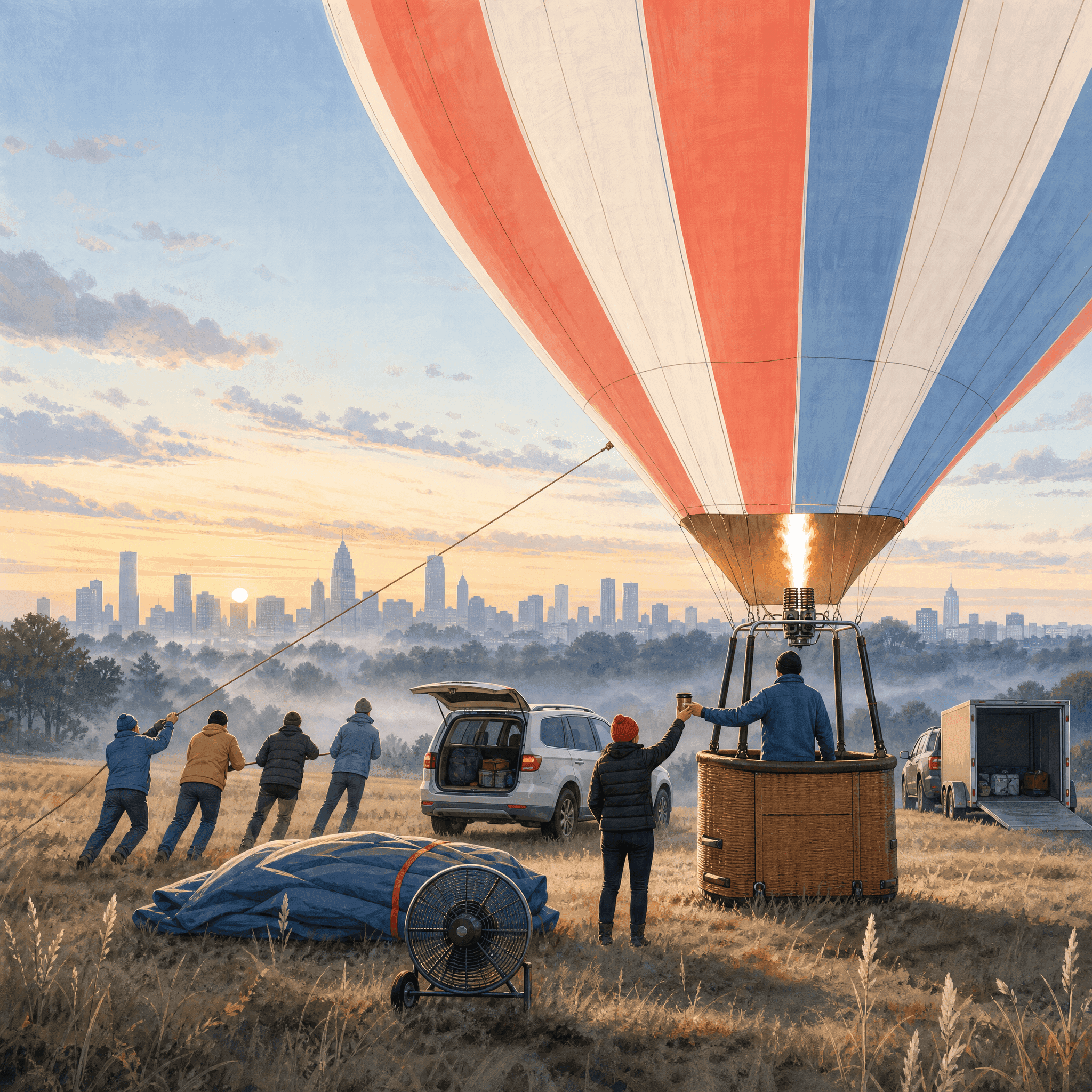 Sunrise Hot Air Balloon Ride