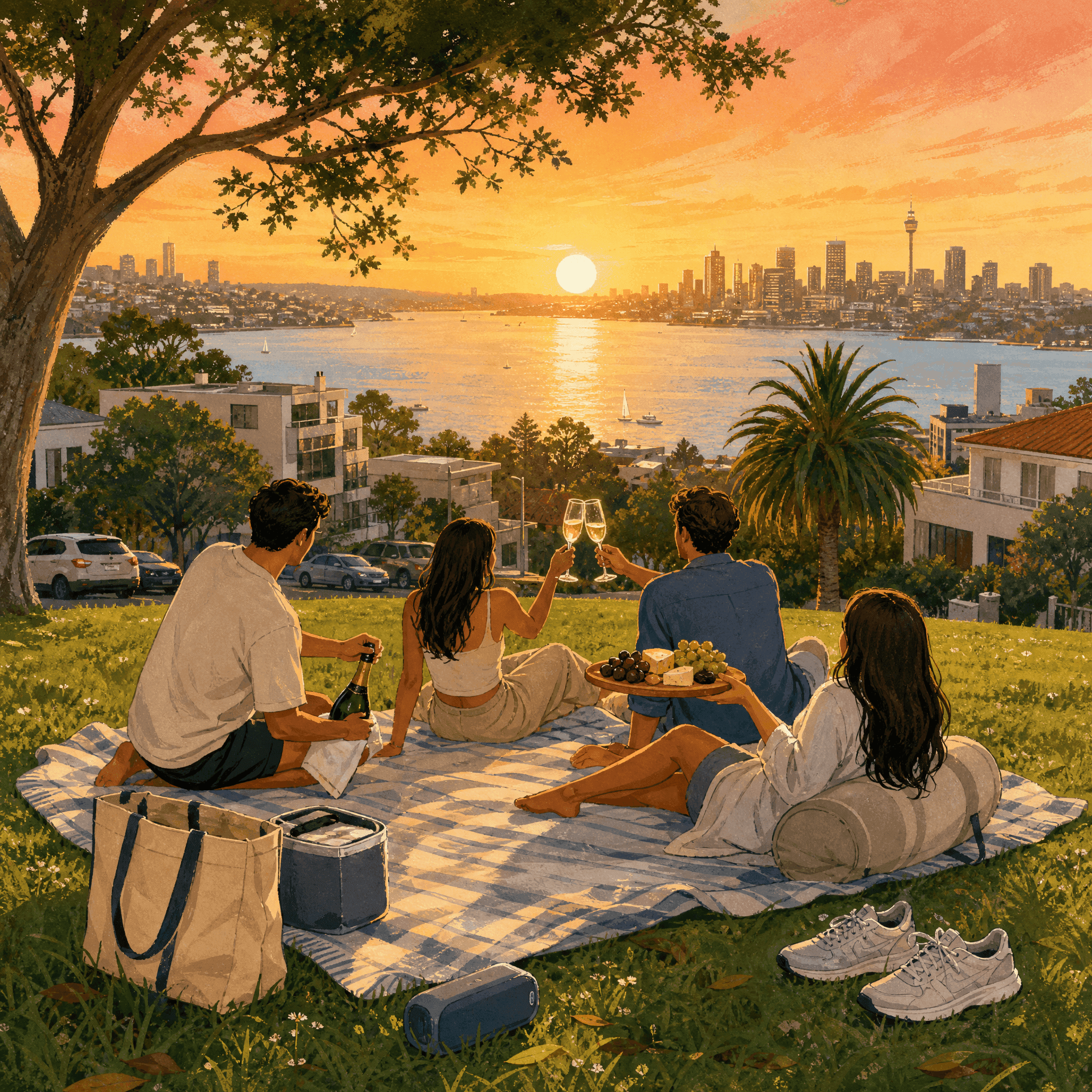 Sunset Picnic Celebration