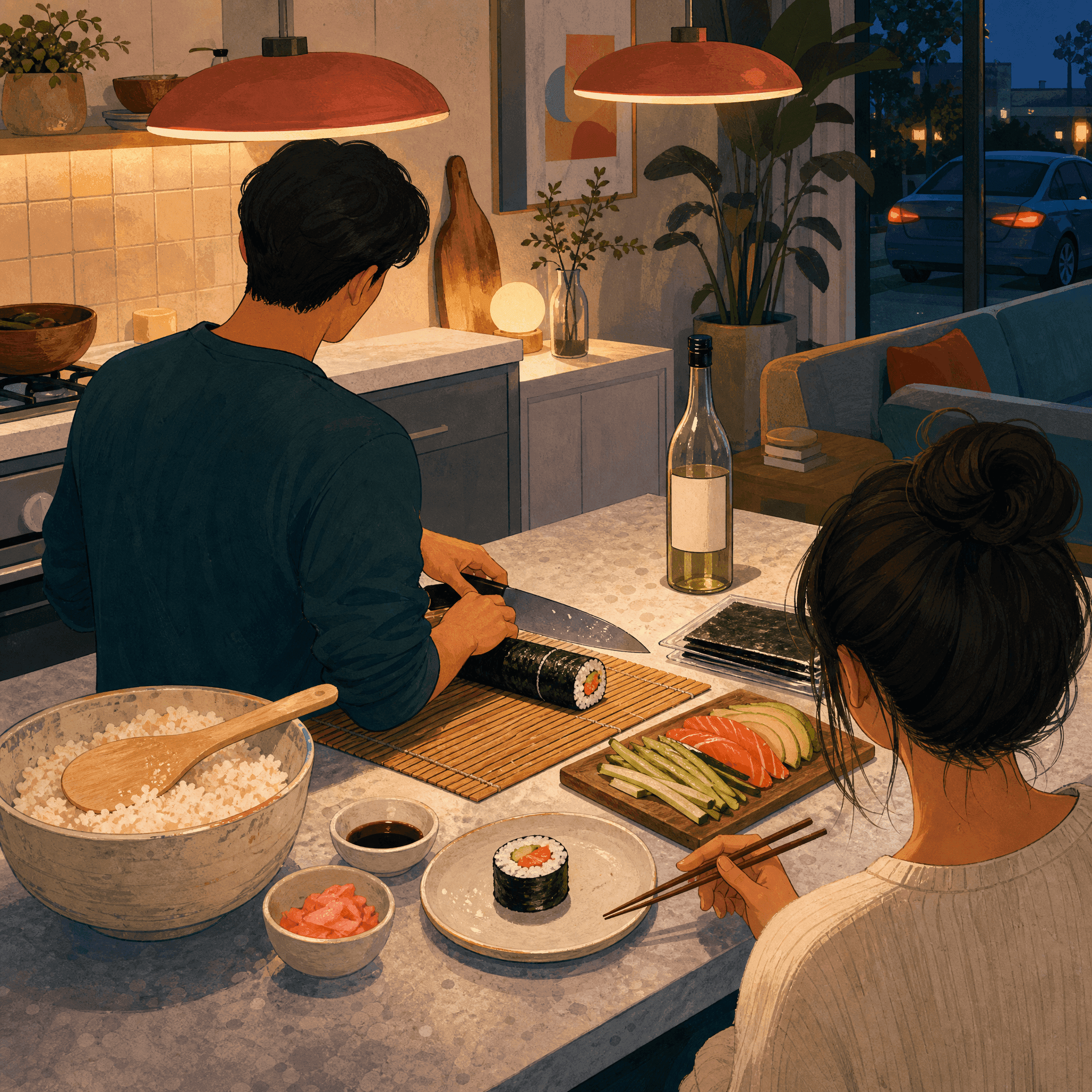 Sushi Rolling Session