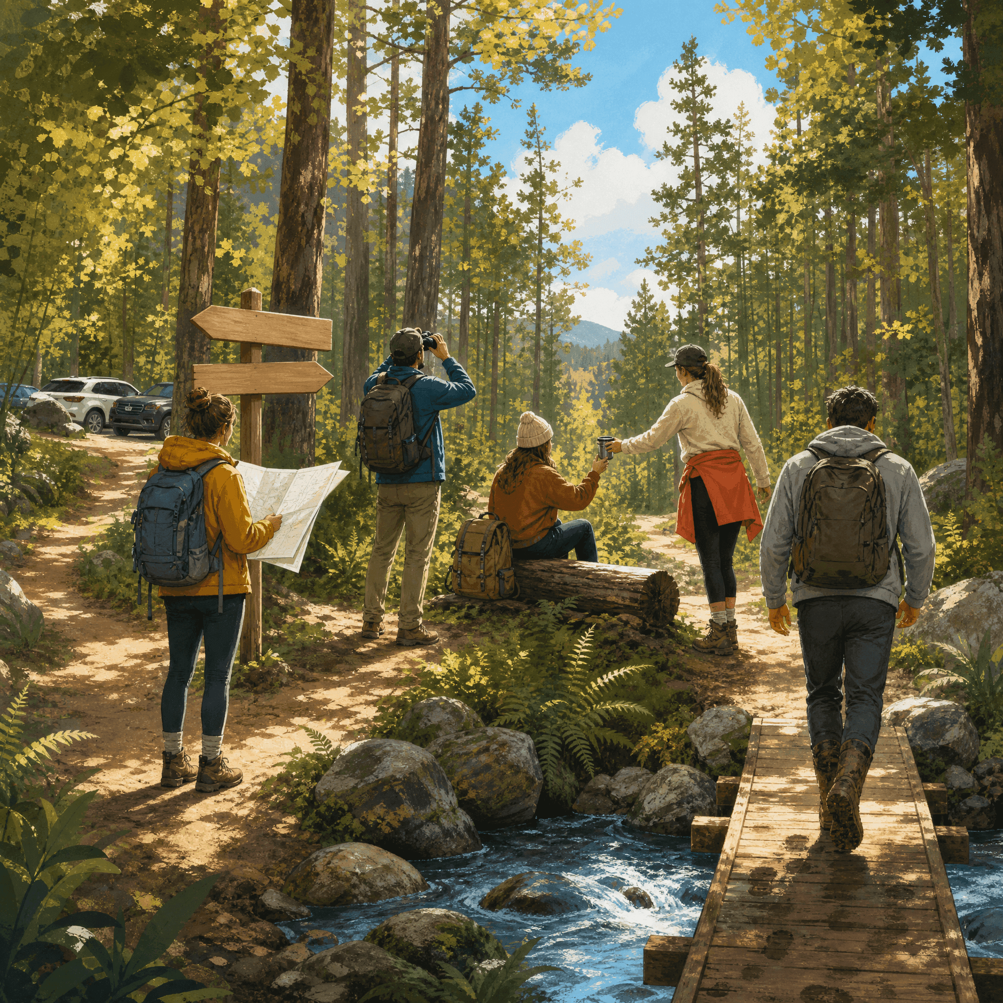 Trail Hiking Discovery