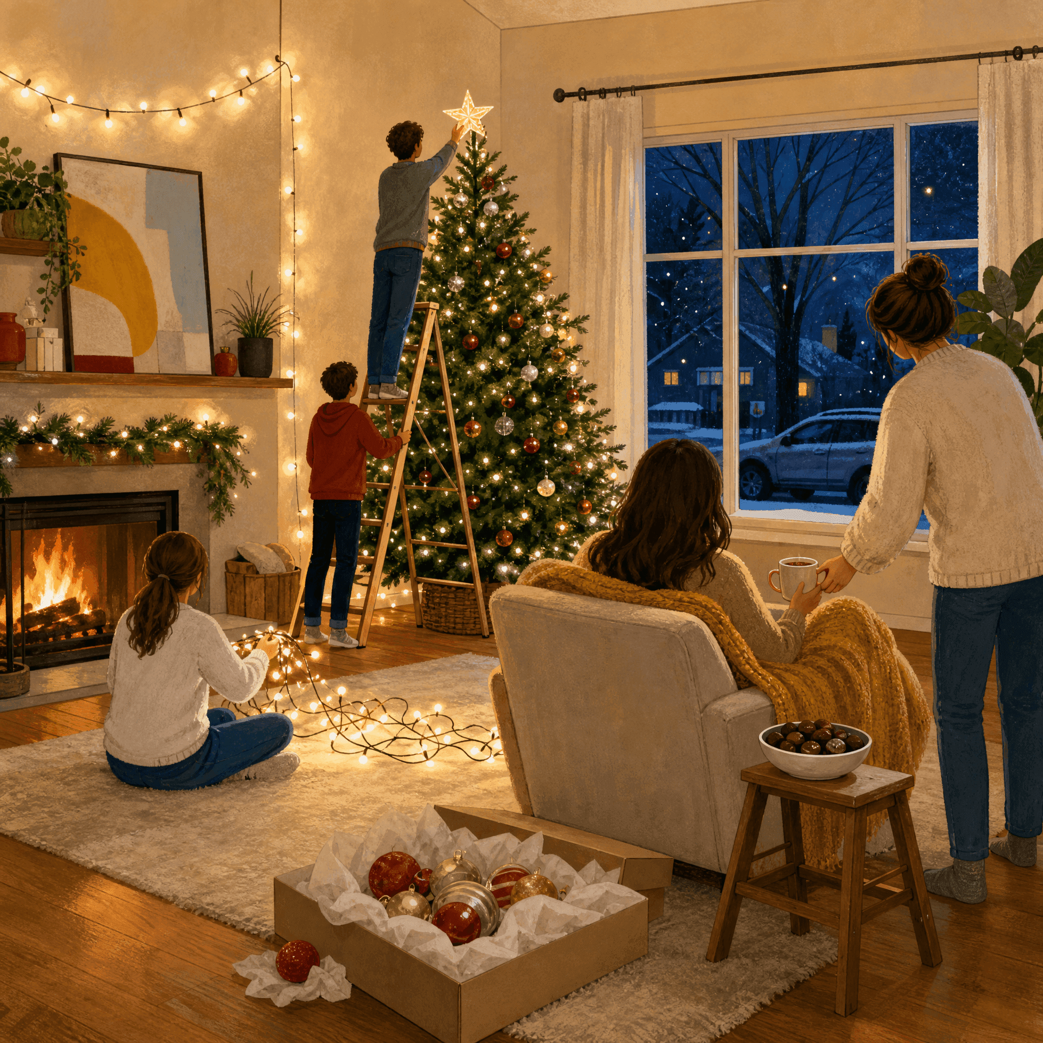 Tree Decorating Party