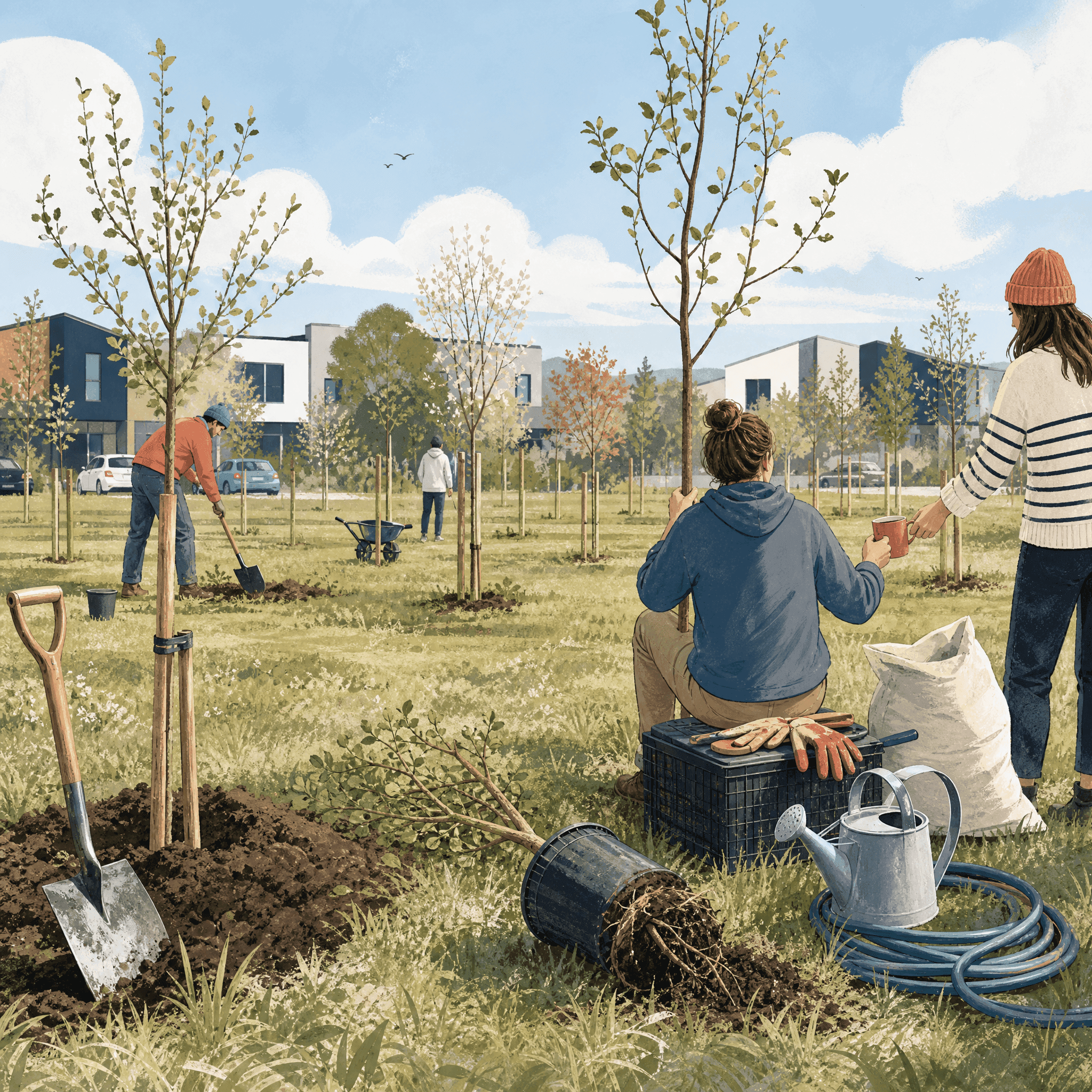 Tree Planting Together