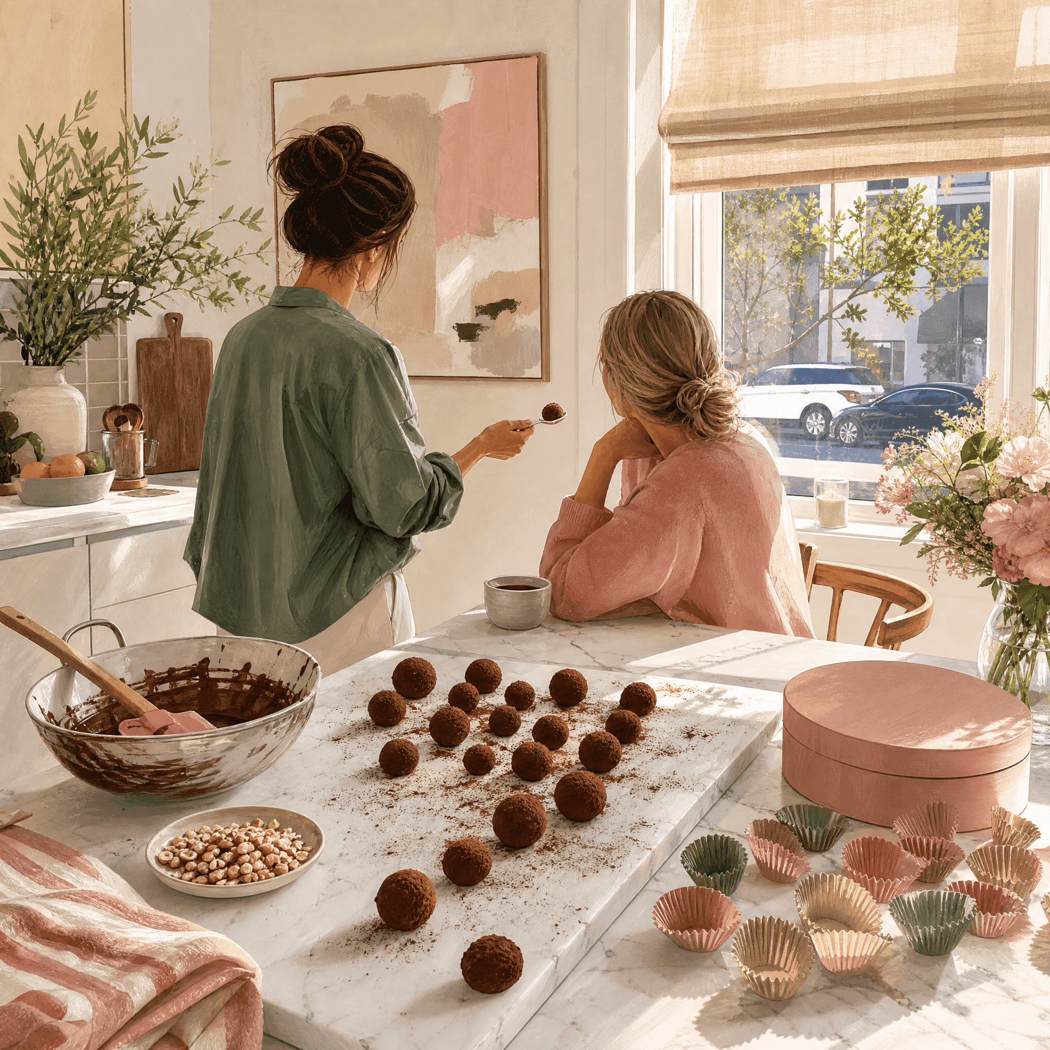 Truffle Chocolate Making
