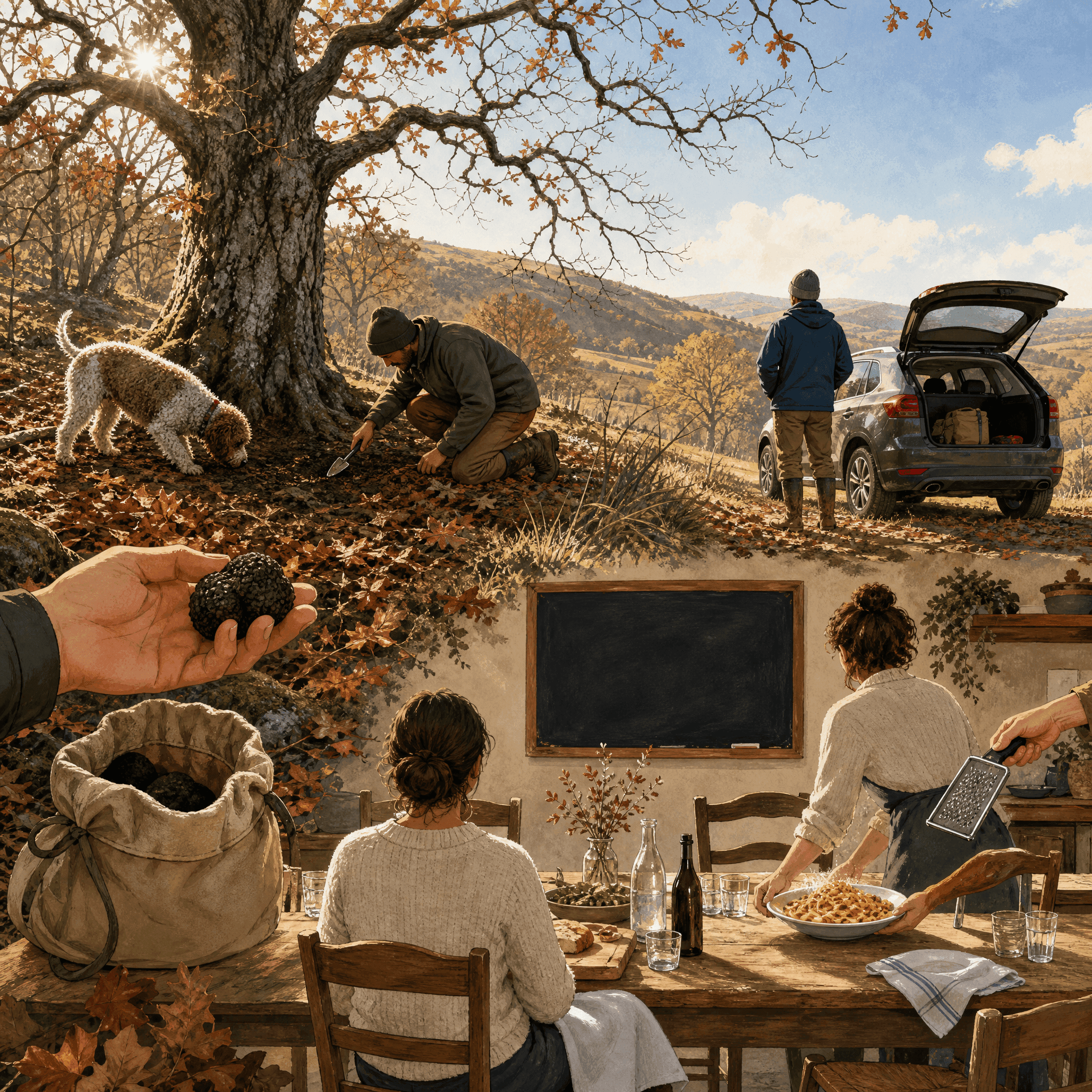 Truffle Hunting Excursion