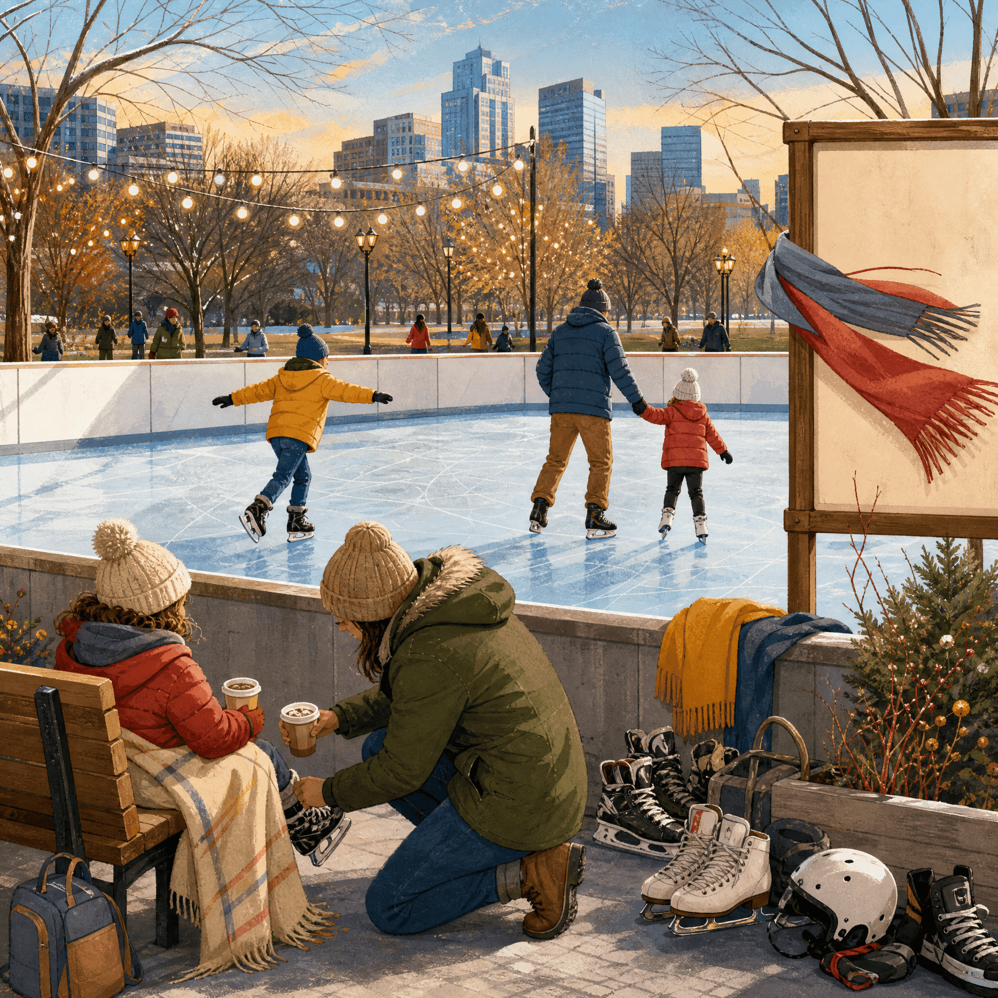 Try Ice Skating at the Park