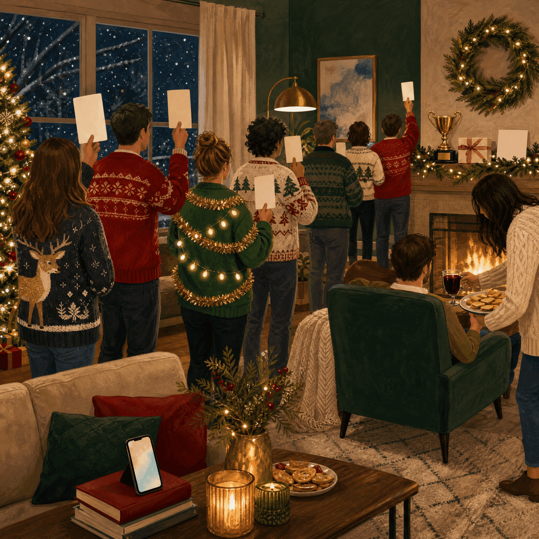 Ugly Sweater Contest