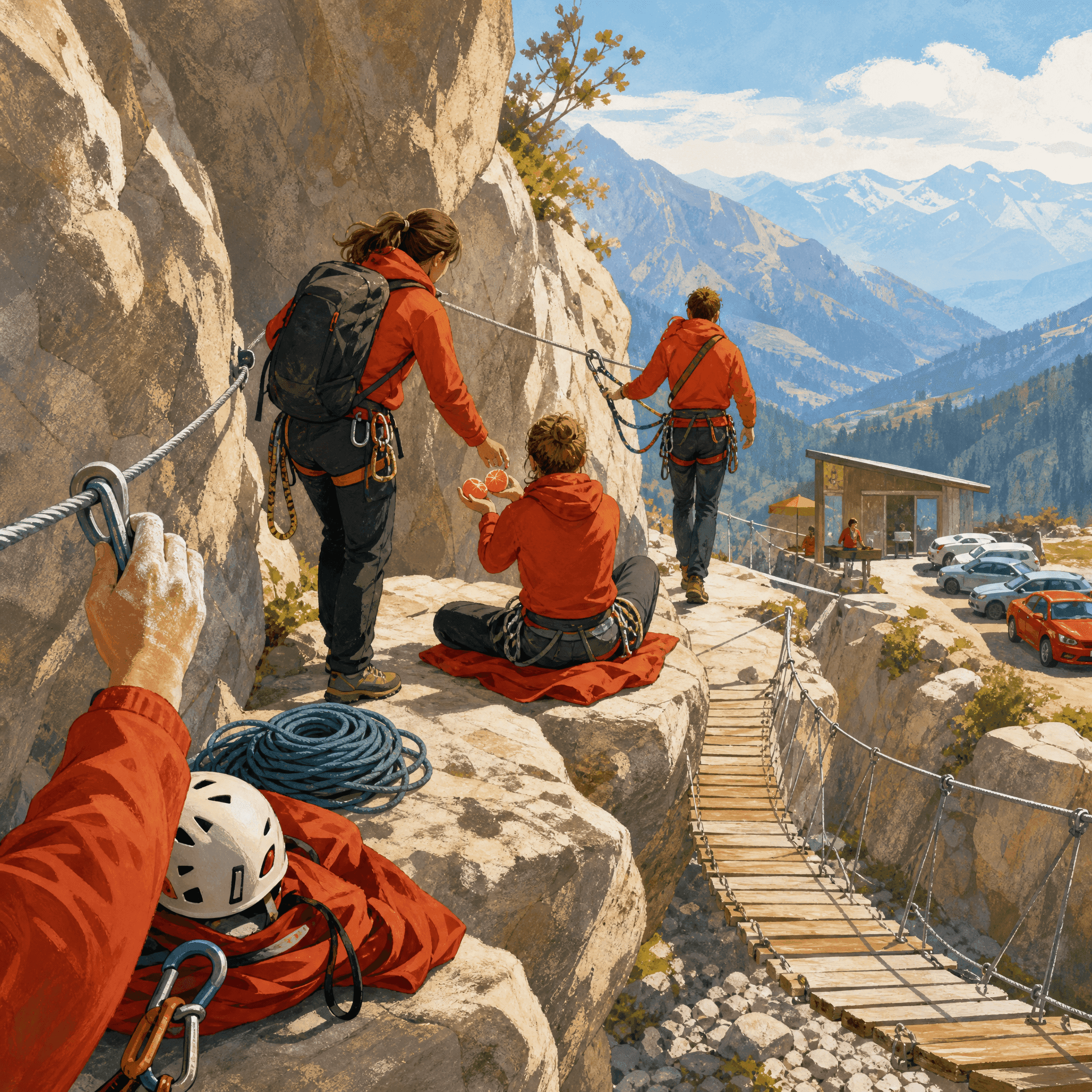 Via Ferrata Climb