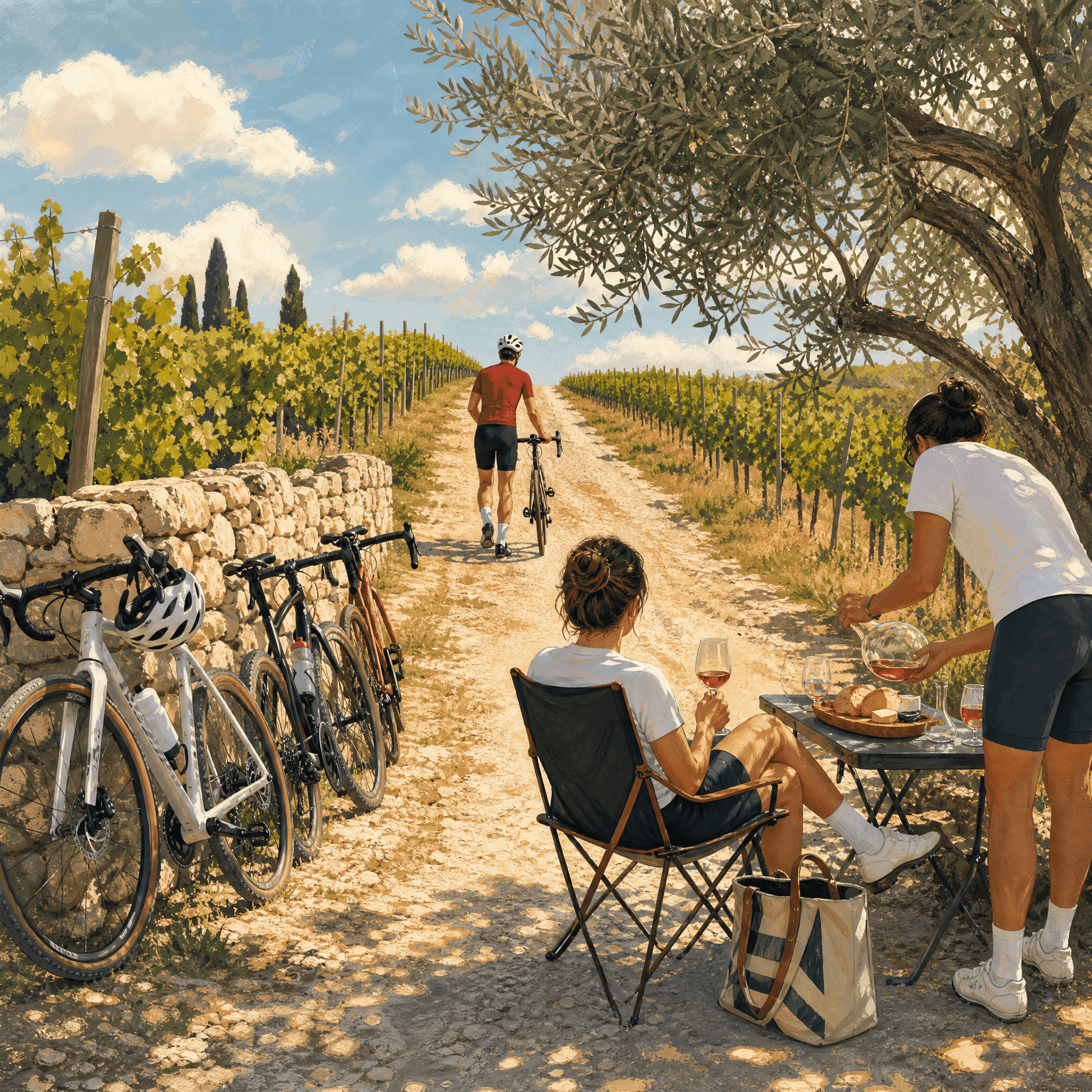 Vineyard Bike Tour