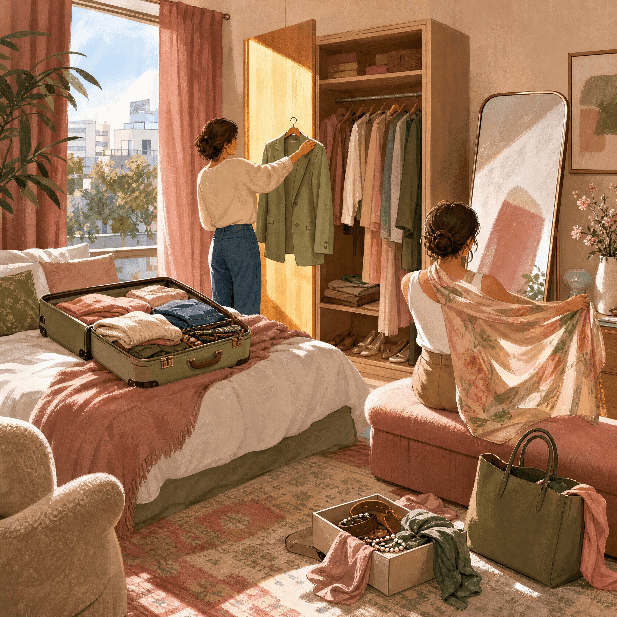 Vintage Clothing Dress-Up