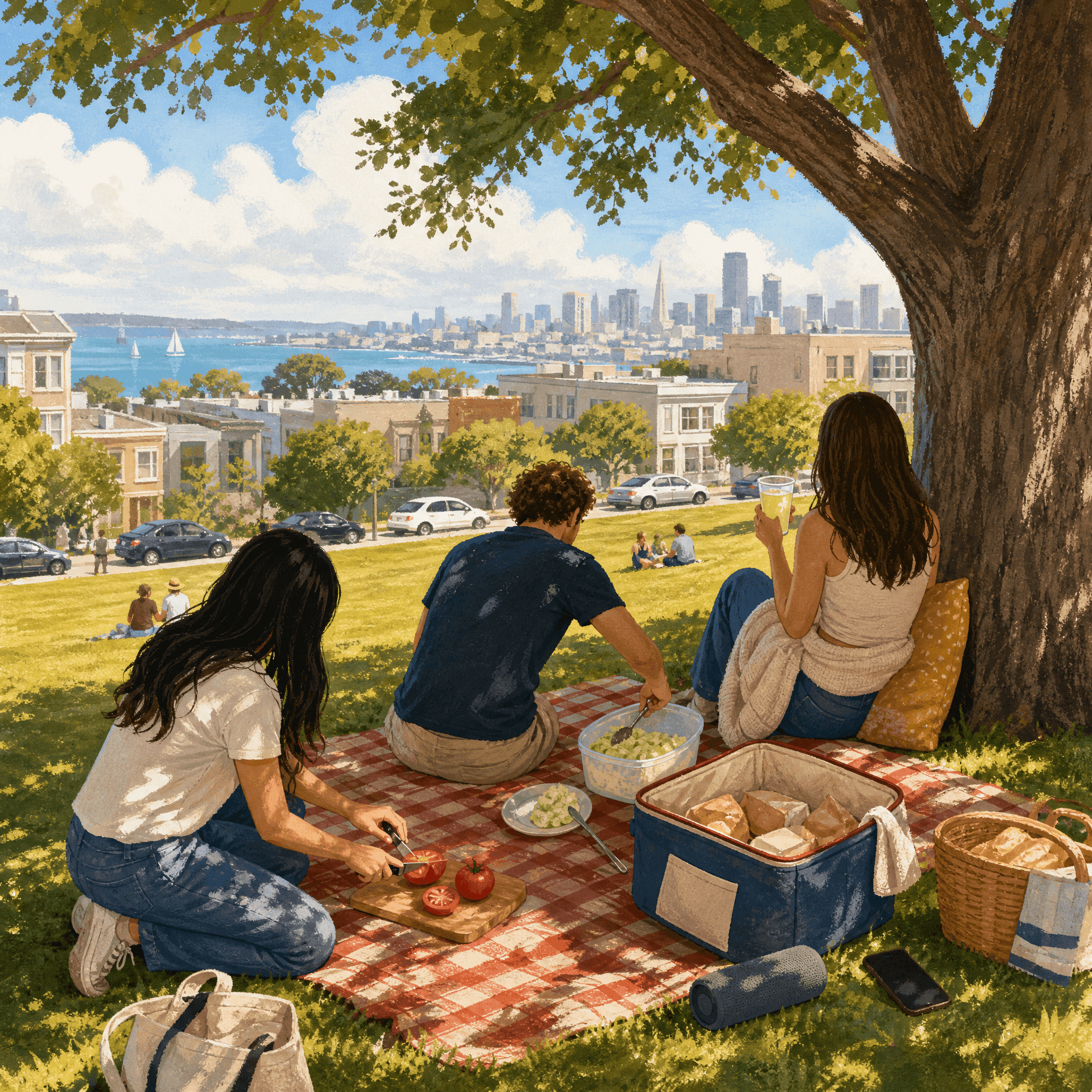 Vintage Picnic Recreation