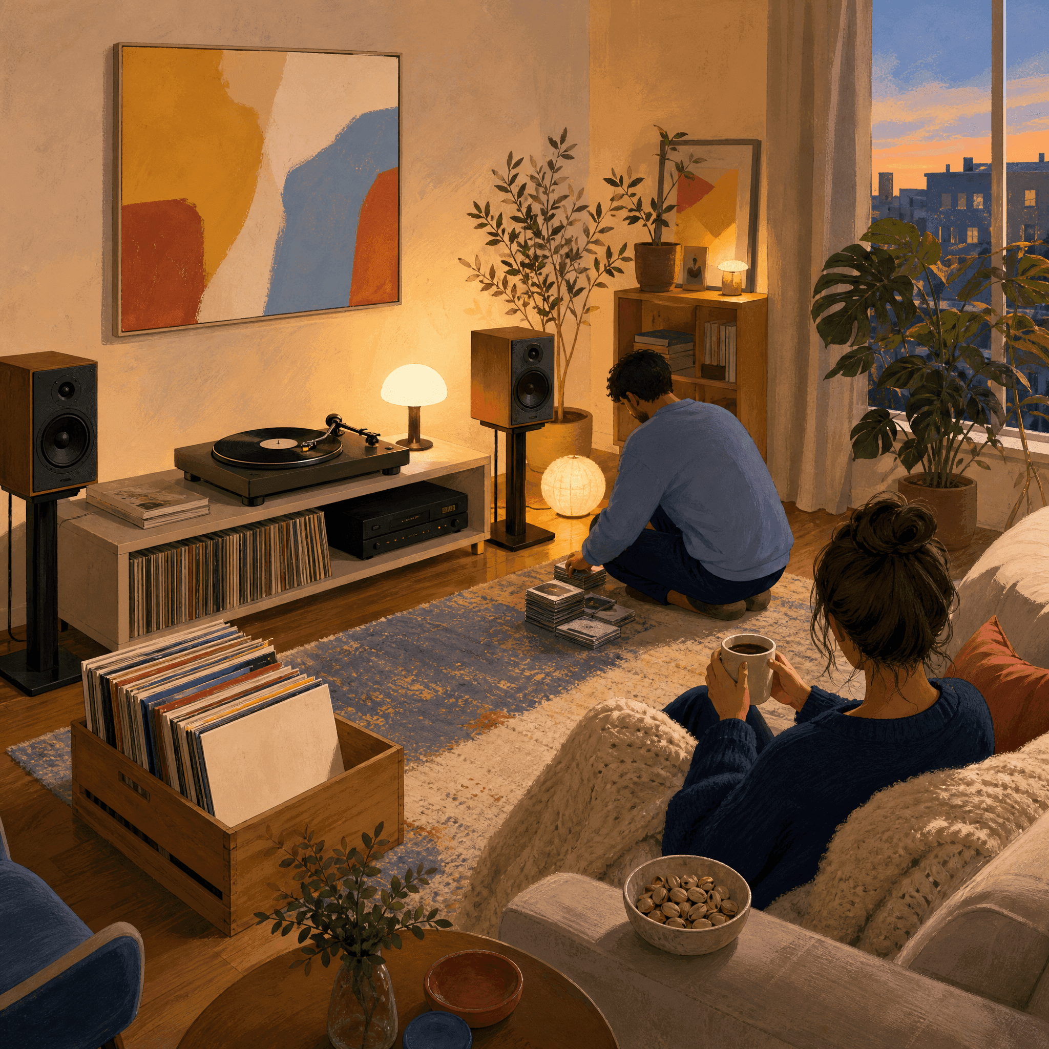 Vinyl or CD Listening Party