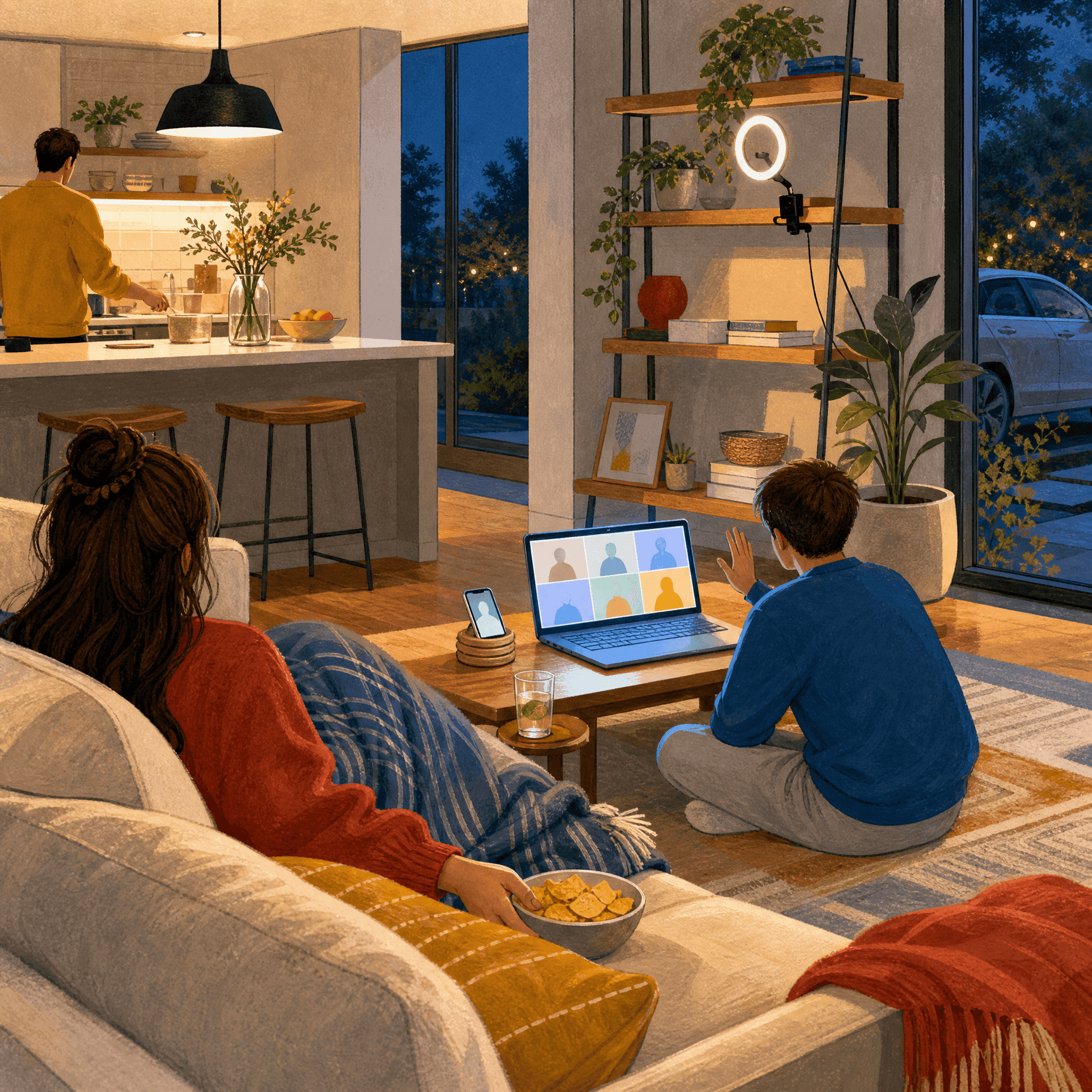Virtual Hangout Party