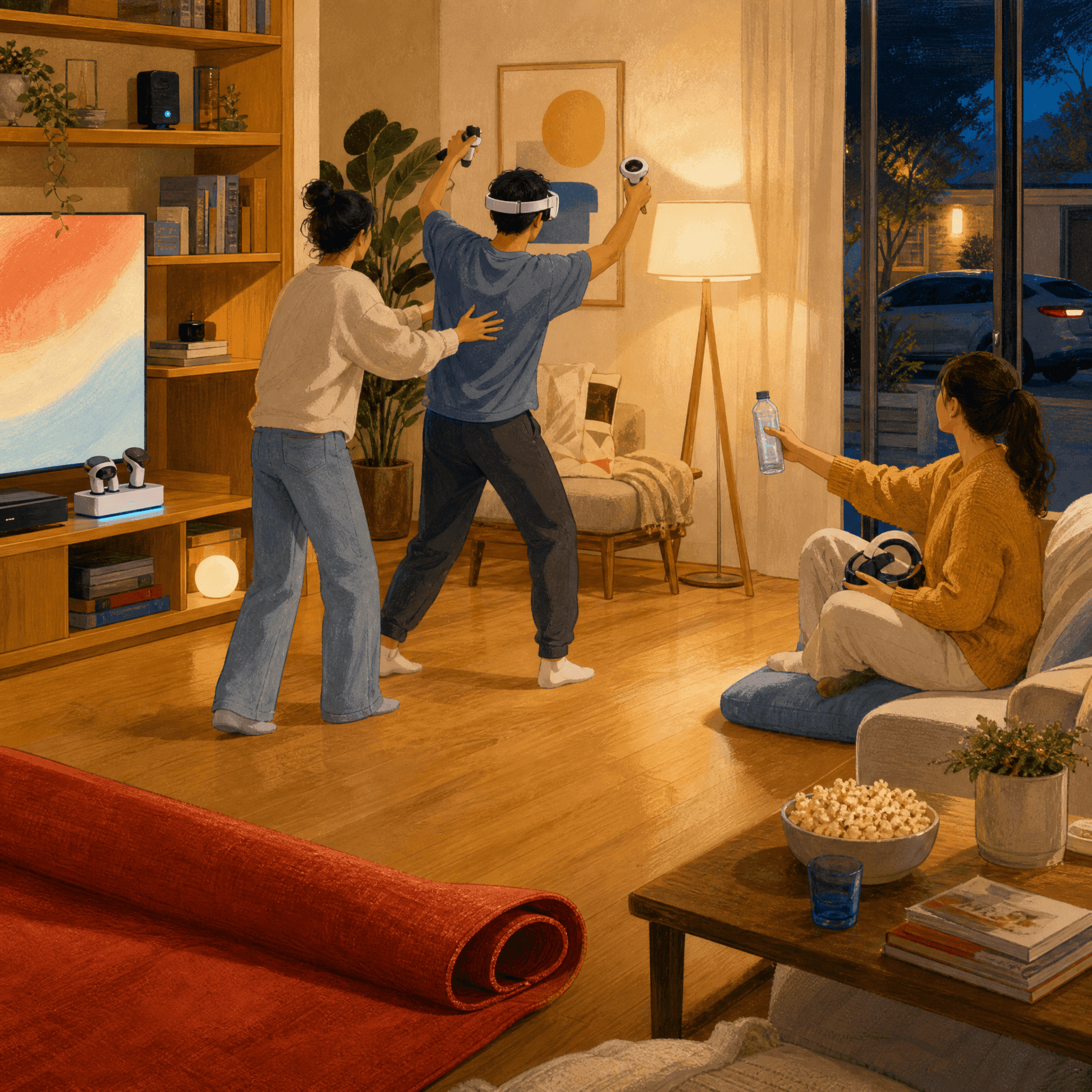 Virtual Reality Game Session