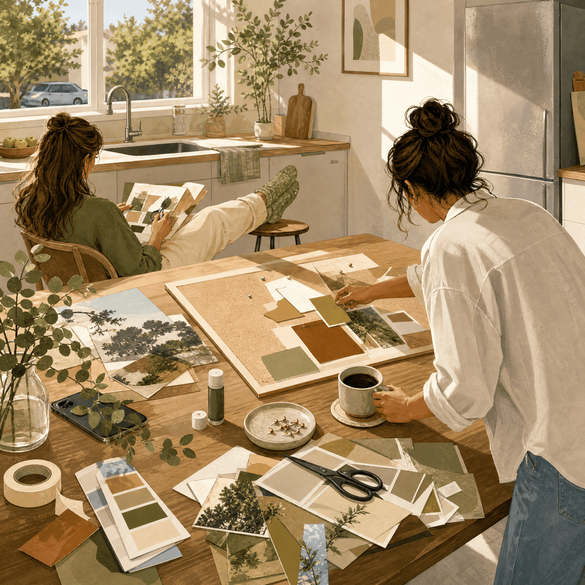 Vision Board Crafting