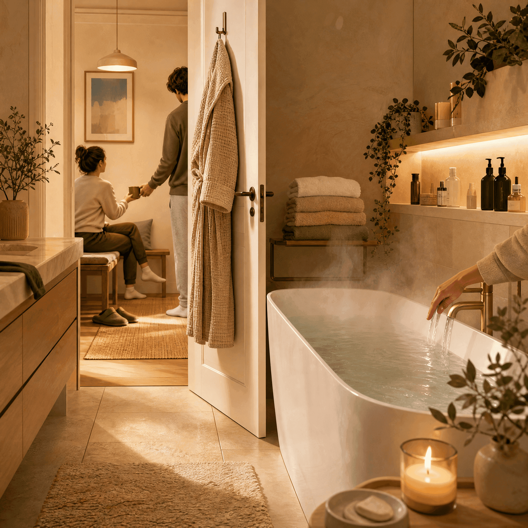 Warm Bath Drawn and Ready