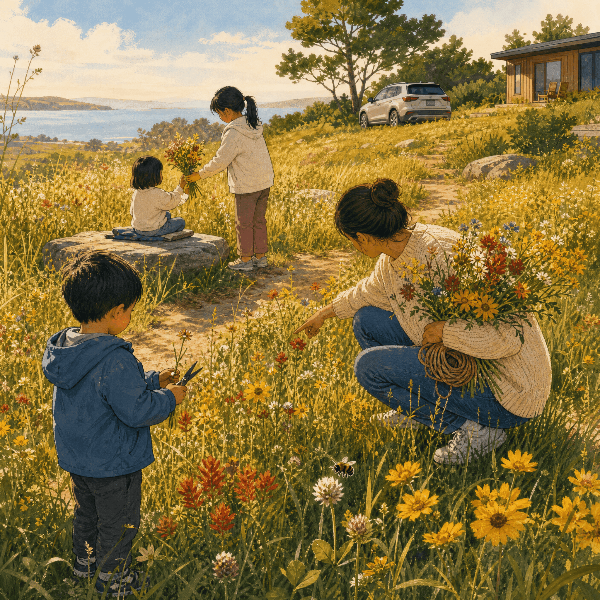 Wildflower Picking Walk