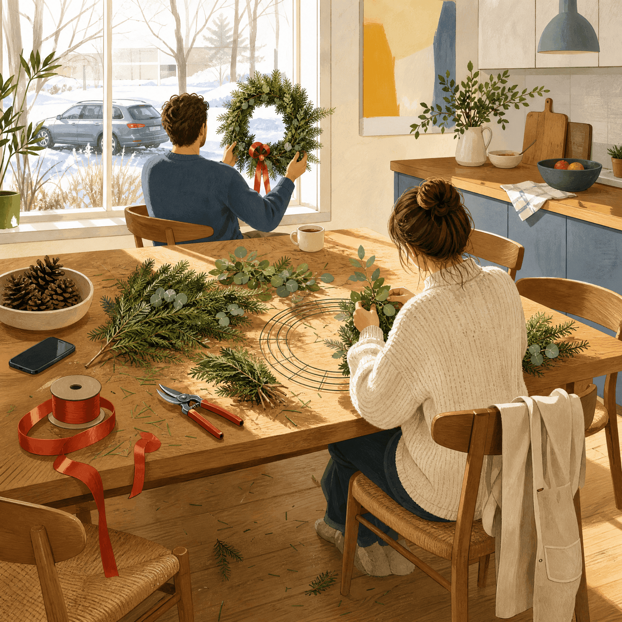 Wreath Making Session
