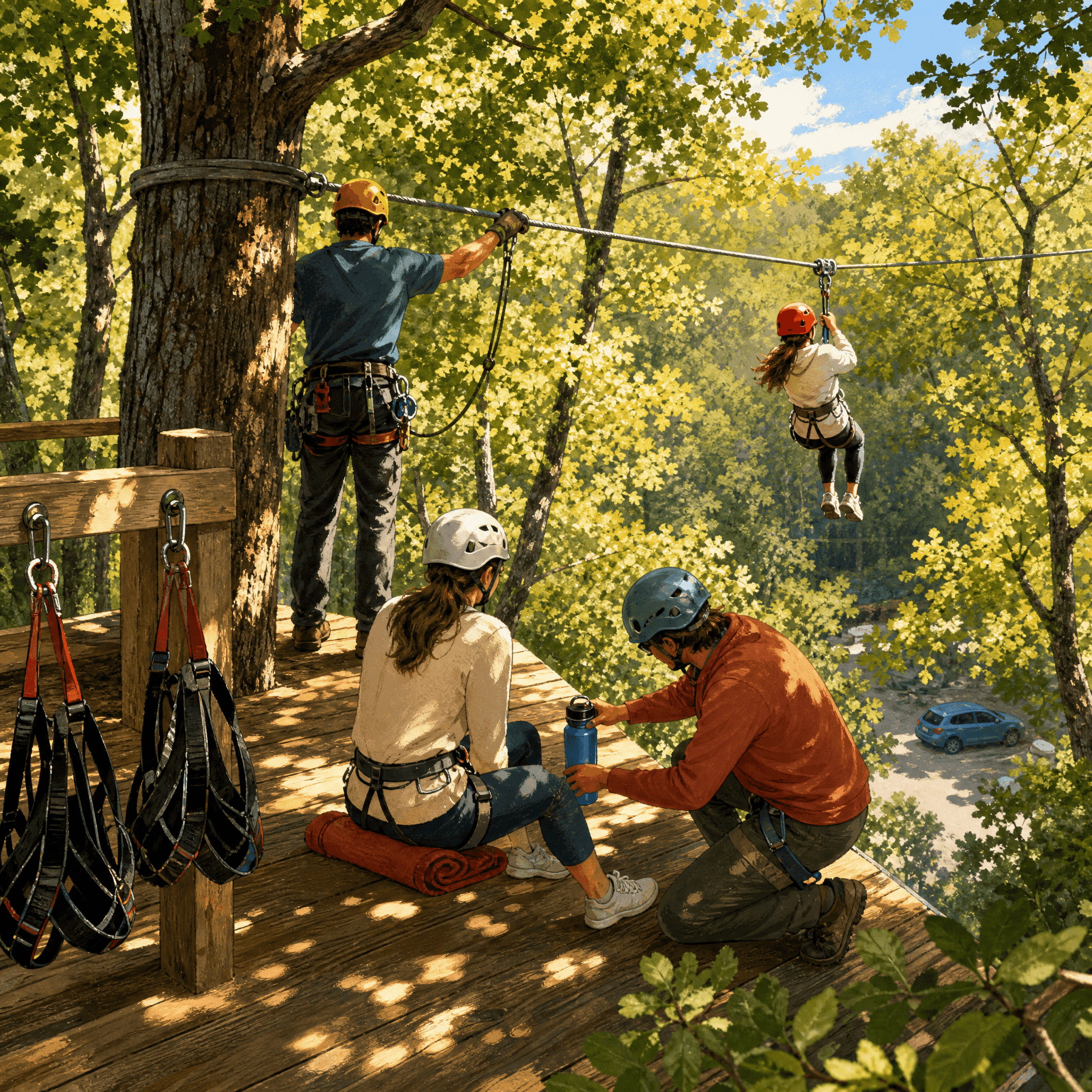 Zipline Adventure Outing